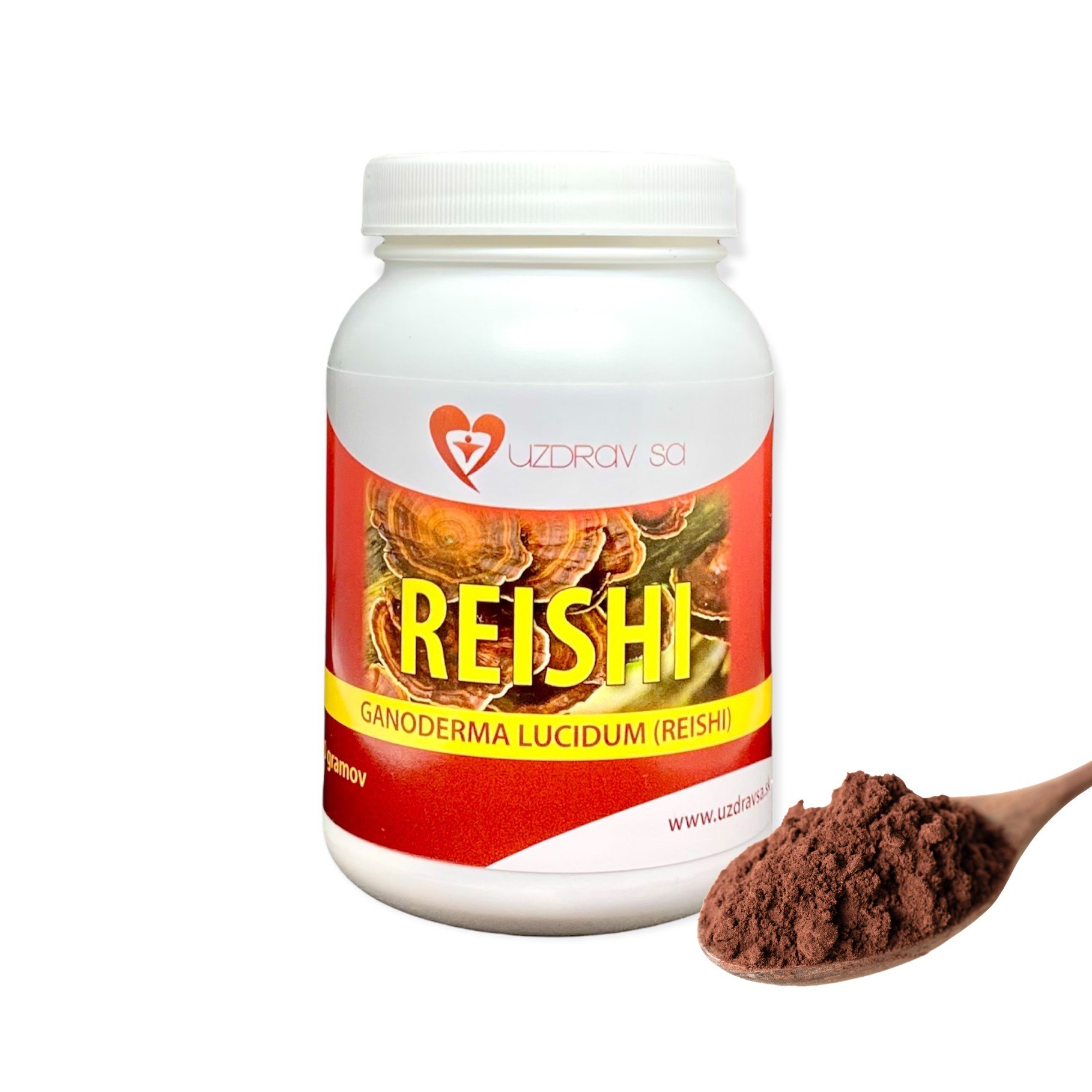 Reishi huba  - 100 g prášok <br>(30%polysacharid)